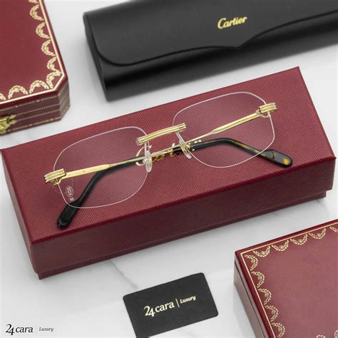 cartier transparent glasses